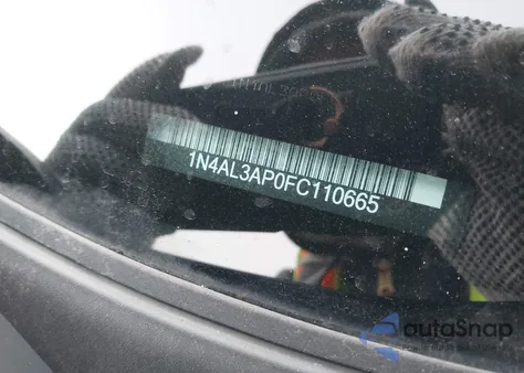 2015 Nissan Altima 2.5 Sl from USA, damaged, VIN 1N4AL3AP0FC110665